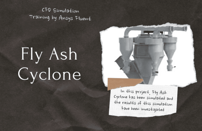 Fly Ash Cyclone CFD Simulation, Ansys Fluent Training - MR CFD