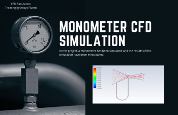 Monometer CFD Simulation, Ansys Fluent Training