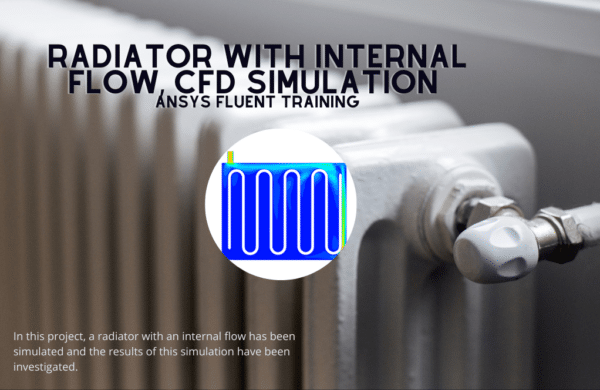 Radiator considering Internal Flow CFD Simulation - MR CFD