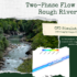 Two Phase Flow In A Rough River