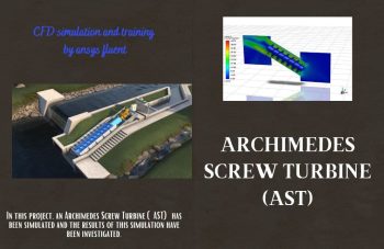 Archimedes Screw Turbine (AST), CFD Simulation With Ansys Fluent