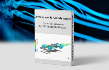 Aerodynamic & Aerospace ANSYS Fluent Training Package, 10 Practical Exercises For INTERMEDIATE Users