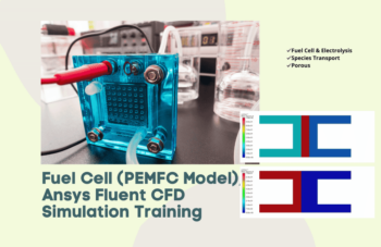 Polymer Electrolyte Fuel Cell CFD Simulation, ANSYS Fluent CFD Tutorial