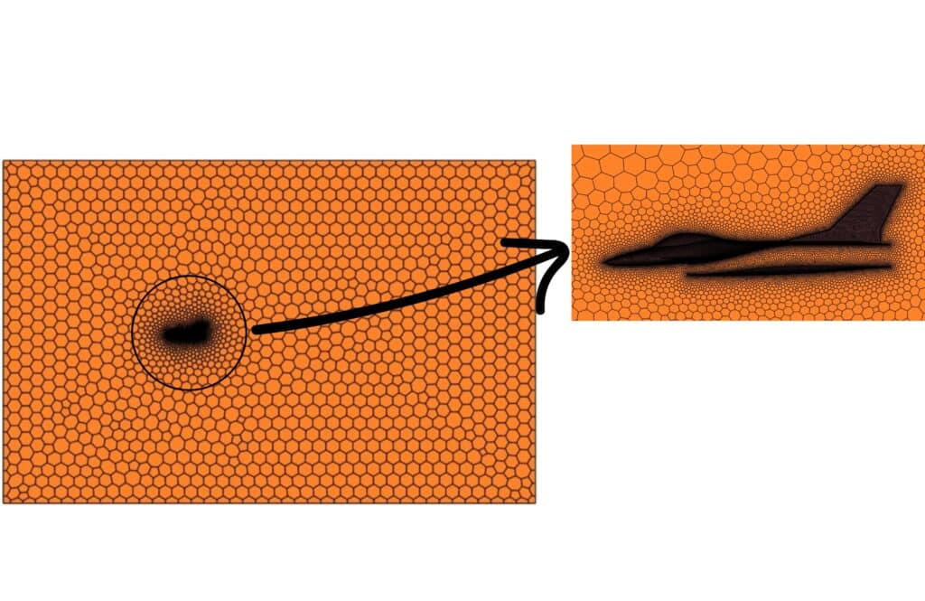 Inviscid Supersonic Flow Over F-16 Aircraft Simulation 7 Inviscid