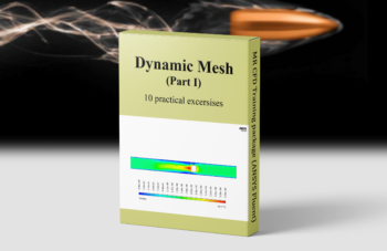 Dynamic Mesh Training Package, Ansys Fluent, Part 1, 10 Projects