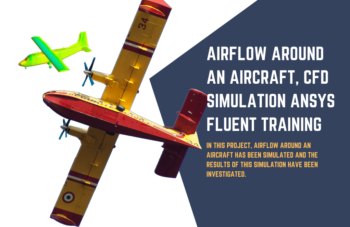Airflow Around An Aircraft, CFD Simulation ANSYS Fluent Training