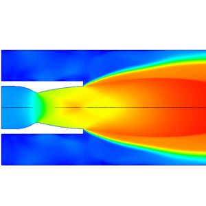 Rocket Engine Nozzle CFD Simulation Training - MR CFD