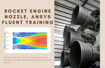 Rocket Engine Nozzle, CFD Simulation ANSYS Fluent Training