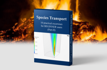 Species Transport, ANSYS Fluent CFD Simulation Training Package, 10 Practical Exercises For BEGINNERS (Part 2)