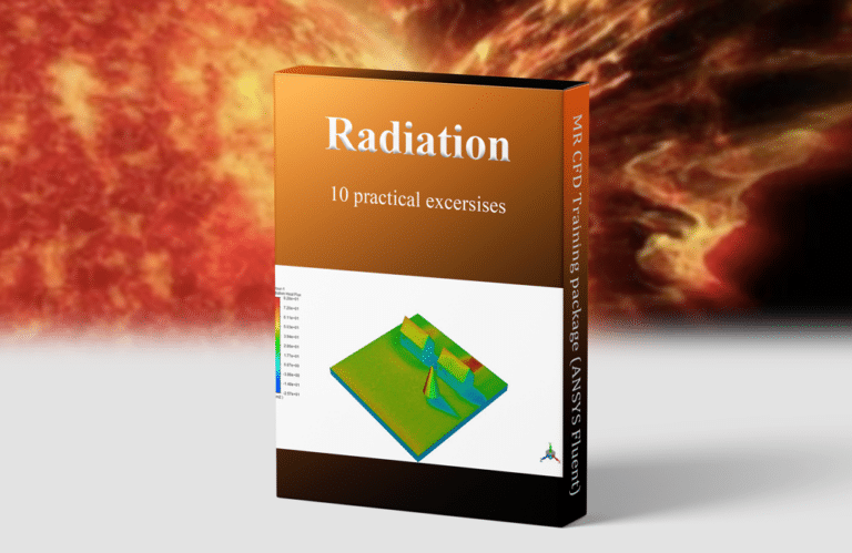 Radiation Sim Radiation CFD Simulation Training Package, 10 Learning Products