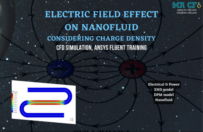 Electric Field Effect on Nanofluid Considering Charge Density