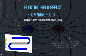 Electric Field Effect On Nanofluid Considering Charge Density, ANSYS Fluent EHD Training Simulation
