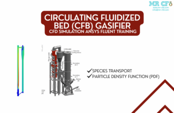 Circulating Fluidized Bed (CFB) Gasifier, CFD Simulation ANSYS Fluent Training