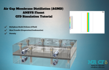 Air Gap Membrane Distillation (AGMD), ANSYS Fluent CFD Simulation Tutorial