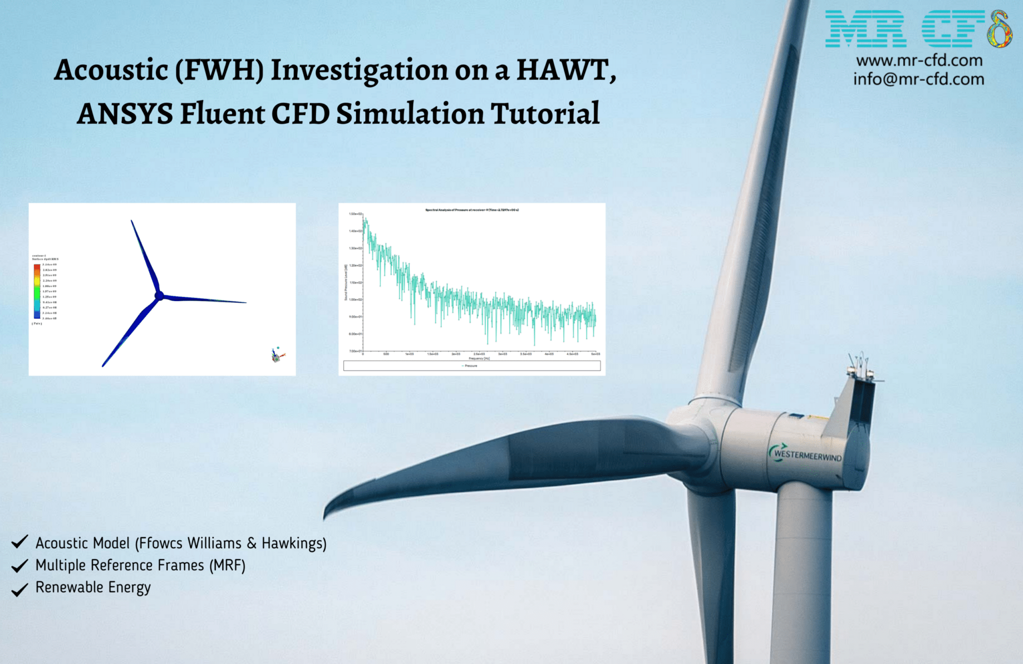 Horizontal Axis Wind Turbine CFD Training Package, 8 Projects by ANSYS ...