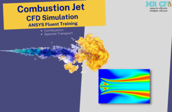 Combustion Jet CFD Simulation, ANSYS Fluent Training