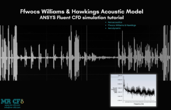 Ffwocs Williams & Hawkings Acoustic Model, ANSYS Fluent CFD Simulation Tutorial