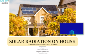 Solar Radiation On House CFD Simulation