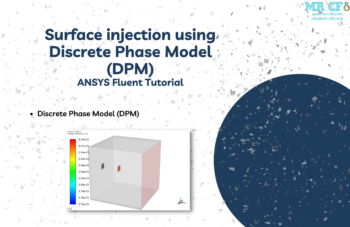 Surface Injection Using DPM, CFD Simulation ANSYS Fluent Tutorial