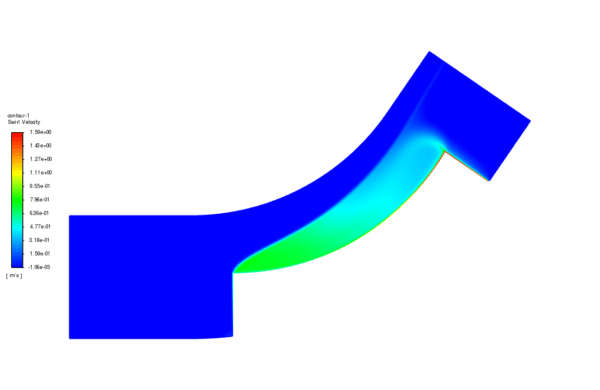 Single Reference Frame (SRF) Axial Pump CFD Simulation