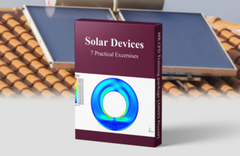 Solar Devices CFD Simulation Training Package, 7 Projects By ANSYS Fluent