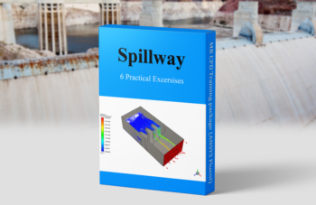 Spillway CFD Simulation Training Package, 6 Projects By ANSYS Fluent