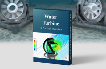 Water Turbine CFD Simulation Training Package, 10 Learning Products