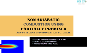 Partially Premixed Combustion, Non-Adiabatic, Chemical Equilibrium, ANSYS Fluent CFD Training