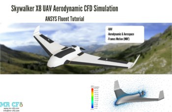 Skywalker X8 UAV CFD Simulation, ANSYS Fluent