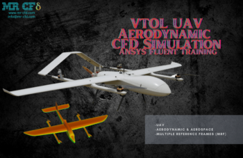 VTOL Drone CFD Simulation, ANSYS Fluent Training