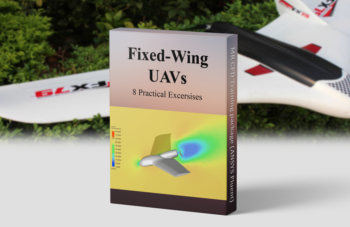 Drone CFD Simulation Training Package, Fixed-Wing