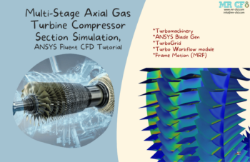 Multi-Stage Axial Compressor CFD Simulation