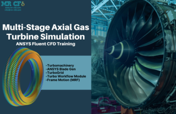 Multi-Stage Axial Gas Turbine CFD Simulation