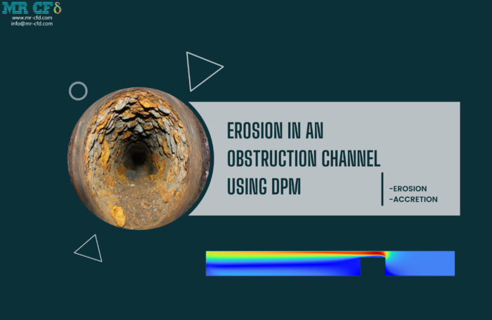 Erosion In An Obstruction Channel Using Dpm