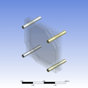 Plate Heat Exchanger CFD Simulation, ANSYS CFX - MR CFD