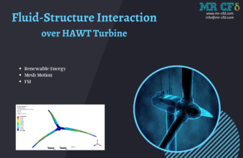 Fluid-Structure Interaction Over HAWT Turbine CFD Simulation