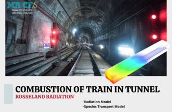 Rosseland Radiation Model, Combustion Of Train In Tunnel