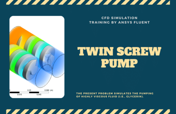 Pump: ANSYS Fluent Training Package, 7 Beginner CFD Simulations - MR CFD