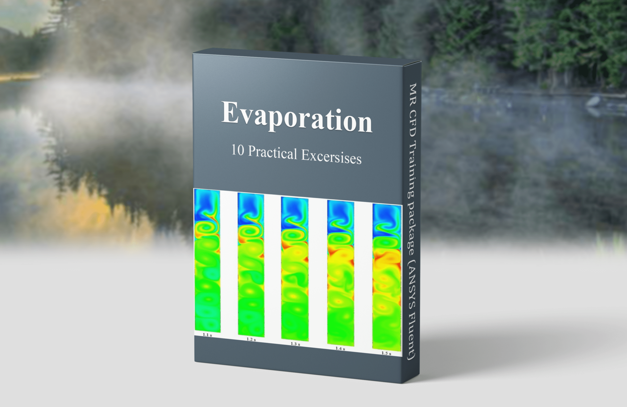 Evaporation CFD Simulation Training Package, 10 Projects by ANSYS ...