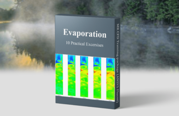 Evaporation CFD Simulation Training Package, ANSYS Fluent