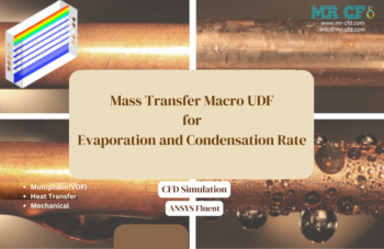 Mass Transfer Macro,UDF, Evaporation And Condensation Rate CFD Simulation