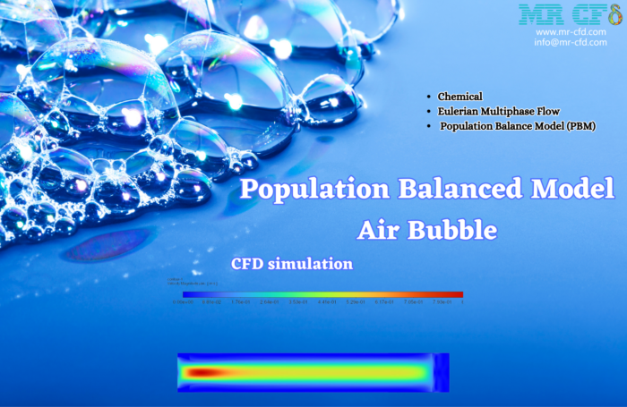 Population Balance Model CFD simulation