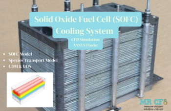 Solid Oxide Fuel Cell, SOFC, Cooling System, CFD Simulation