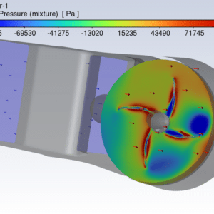 Hydro-Kinetic Turbine, Cavitation study CFD Simulation