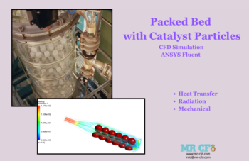 Packed Bed CFD Simulation With Catalyst Particles, ANSYS Fluent