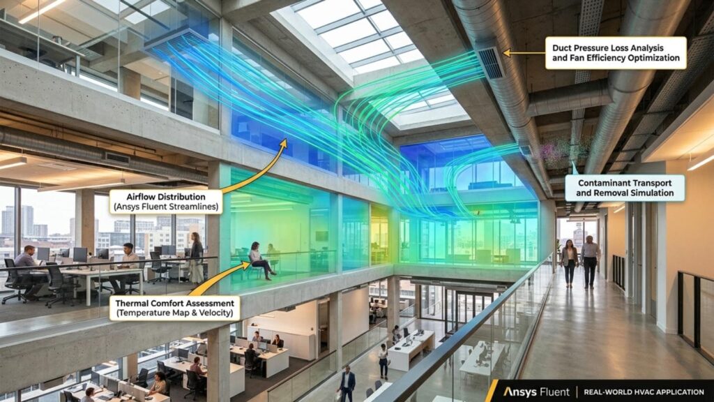 What Is Ansys Software Used For? 2026 Simulation Guide 14 Ansys Fluent In Hvac And Building Systems