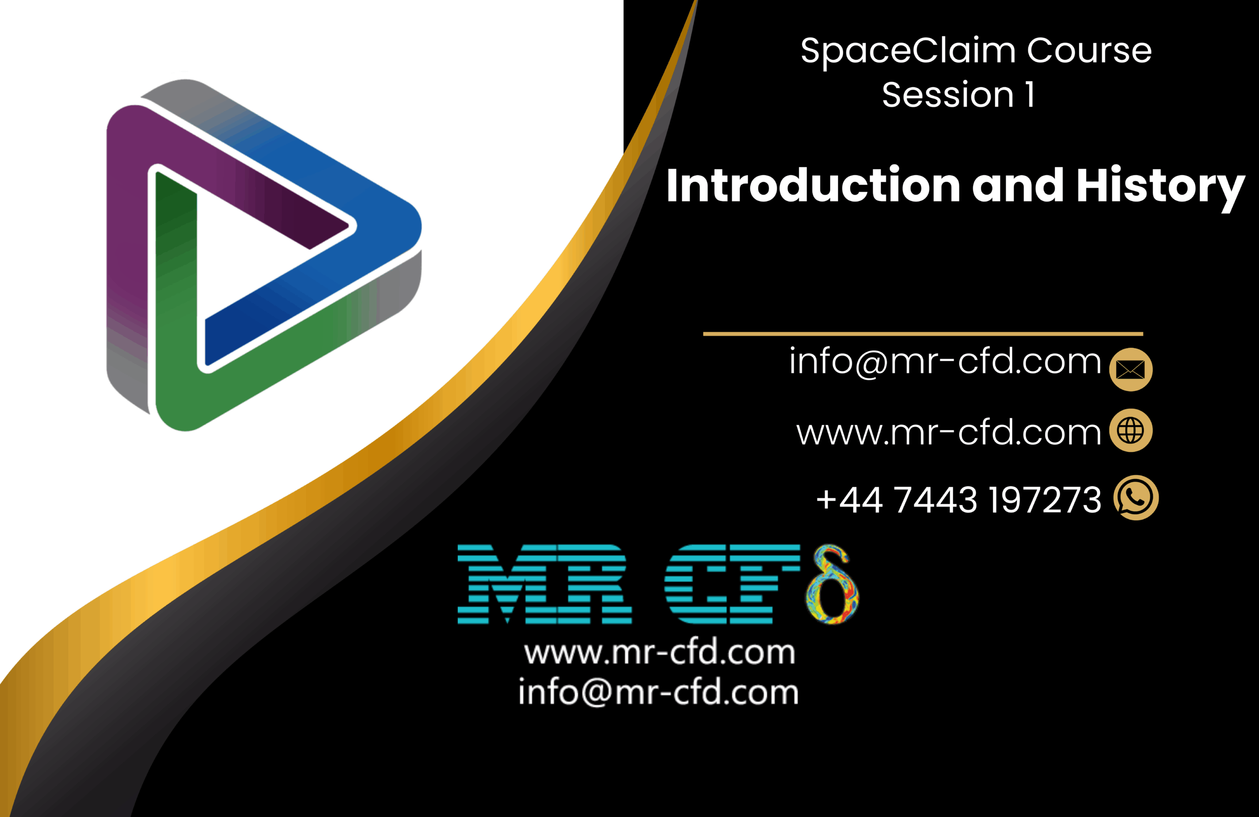 SpaceClaim Course, Session1: Introduction and History