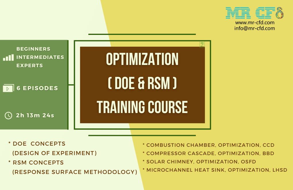 Optimization (DOE and RSM) Training Course, ANSYS Fluent