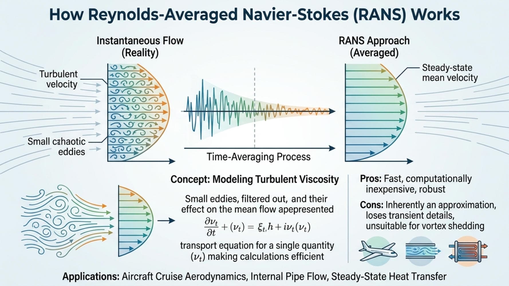 K-Epsilon Vs K-Omega Vs Les: The Ultimate Cfd Turbulence Guide 3 How Does Reynolds-Averaged Navier-Stokes (Rans) Work?
