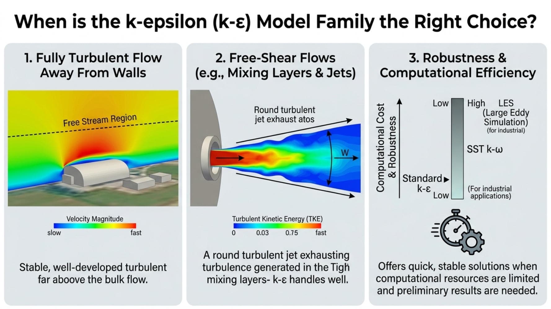 K-Epsilon Vs K-Omega Vs Les: The Ultimate Cfd Turbulence Guide 5 Where Does Detached Eddy Simulation (Des) Fit In?